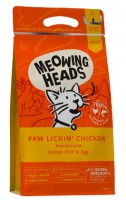 MH全天然成貓配方( Paw Lickin’ Chicken 雞肉、鮮魚、雞蛋70%) 4Kg 