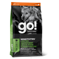 GO! SOLUTIONS™低敏美毛系列-火雞肉狗糧配方 3.5LBS