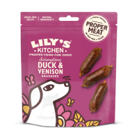 Lily's Kitchen Dog Duck & Venison Sausages 鴨肉+鹿肉香腸 70G