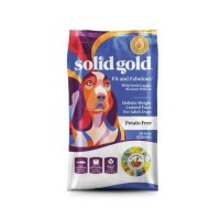 SOLID GOLD 素力高 FIT and FABULOUS™ WEIGHT CONTROL 鱈魚低卡乾狗糧 (SG221) 24LB 