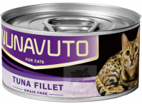 Nunavuto 吞拿魚片貓罐 80g