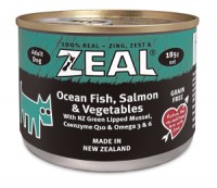 ZEAL – 紐西蘭海洋魚、三文魚、蔬菜 (成犬用) 185g