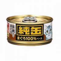日本純罐貓罐頭 吞拿魚+牛肉 $198/24罐