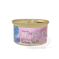 No Fish Cat 意大利無穀物(單一蛋白) 火雞肉醬貓罐－85G