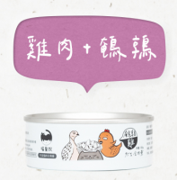 喵皇奴 貓主食罐 - 台灣雞肉+鵪鶉 80g