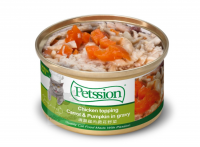 PETSSION 比心 清雞湯雞肉農莊野菜 80g