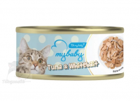 Be My Baby 吞拿魚+白飯魚 Tuna & Whitebait 貓罐頭 85g