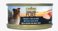 Pure 無穀物 全犬主食罐頭 雞肉與白身吞拿魚 156G