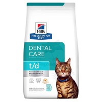 Hill's prescription diet t/d Dental Care Feline (10363HG) 貓用口腔護理 1.5kg 訂購大約7個工作天