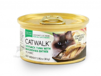 CATWALK 鰹吞拿魚 + 鯷魚 貓主食罐 80g