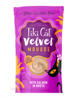 Tiki cat Velvet Mousse 三文魚慕絲 貓濕包 2.8oz 