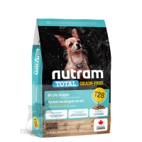 Nutram T-28 Nutram Total Grain-Free® Trout & Salmon Meal Dog Food (Small Bite) 迷你犬三文魚配方(細粒) 2kg