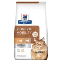 Hill's prescription diet k/d Kidney Care + Mobility Feline (10859) 貓用腎臟處方+ 關節活動力乾糧 6.35LBS 訂購大約7個工作天