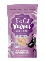 Tiki cat Velvet Mousse 三文魚慕絲 老貓濕包 2.8oz 
