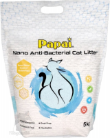 Papai Nano Anti-Bacterial Cat Litter 巴派納米抗菌貓砂 5KG