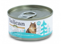 Salican 挪威森林 白肉吞拿魚+南瓜湯 貓罐頭 85G