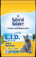 Natural Balance® L.I.D. 肉食系 - 鴨肉成貓糧 10lbs