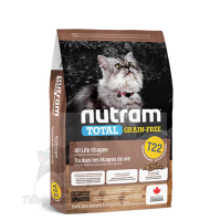 Nutram T-22 Nutram Total Grain-Free® Chicken and Turkey Recipe Cat Food 無穀全能-貓 火雞配方  5.4kg