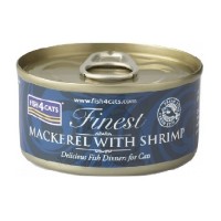 Fish4Cats MACKEREL W SHRIMP (CMW873) 鯖魚塊鮮蝦 70g