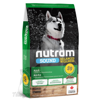 Nutram S9 Sound Balanced Wellness® Adult Lamb Natural Dog Food 成犬 羊肉南瓜 11.4kg