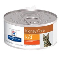 Hill's k/d 腎臟護理 (雞肉) 處方貓罐頭 (9453) 5.5oz x 24罐 原箱優惠  訂購大約7個工作天