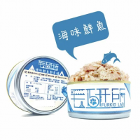 毛研所 鮮肉主食罐 海味鮮魚 110g