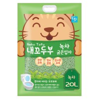 NEKO TOFU 韓國豆腐砂 2.0MM 綠茶味 20L