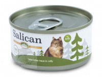 Salican 挪威森林 白肉吞拿魚 啫喱貓罐頭 85G