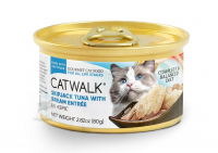 CATWALK 鰹吞拿魚 + 鯛魚 貓主食罐 80g