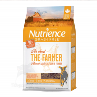 Nutrience Grain Free 無穀物風乾全犬糧 - 農場配方 雞、火雞及三文魚 454G