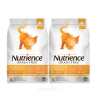 NUTRIENCE GRAIN FREE 火雞、雞、鯡魚－無穀物貓糧 (C2541) 5.5lb x 2包