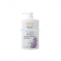 SPA Lavender & Dead Sea Salt Minerals Shampoo 薰衣草&死海鹽滋潤潔毛啫喱 500ML (PET31-5)