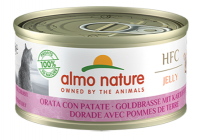 Almo Nature HFC Jelly 鯛魚+ 薯仔 貓罐頭 (9416) 70g