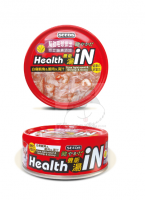 Seeds Health iN 機能湯罐-白身鮪魚+蝦肉+菊苣醣素 貓罐頭 80g