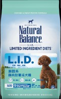Natural Balance® L.I.D.無穀系 - 雞肉甜薯成犬糧 4.5lbs