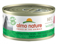 Almo Nature HFC Natural 吞拿魚 + 栗米 貓罐頭 (9033) 70g