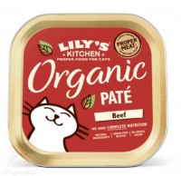 Lily's Kitchen Organic Pate 天然牛肉成貓主食罐 85g