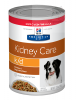 Hill's k/d 腎臟護理 雞肉燉蔬菜 處方 (3395) 狗罐頭 12.5oz x12罐 原箱優惠 訂購大約7個工作天