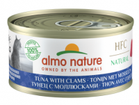 Almo Nature HFC Natural 吞拿魚+蜆肉 貓罐頭 (9045) 70g