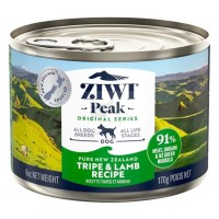 ZiwiPeak 草胃及羊肉 配方 狗罐頭 170G
