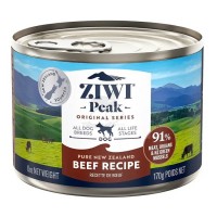 ZiwiPeak 牛肉配方 鮮肉狗罐頭 170G
