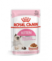 Royal Canin 健康營養系列 - 幼貓營養主食濕糧(肉汁) Kitten (Gravy) 85g x 12包同款原箱優惠 訂購大約7個工作天