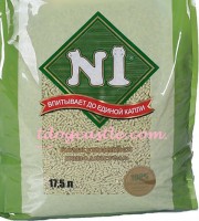 N1-Natural 天然綠茶 / 原味豆腐砂 17.5L 