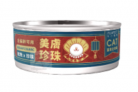 陪心寵糧 富貴貓咪主食罐 - 美膚珍珠 鮭魚 x 珍珠 80g x24罐原箱優惠