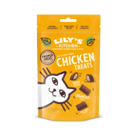 LILY'S KITCHEN Chicken Treats for Cats 鬆脆雞肉粒 60G