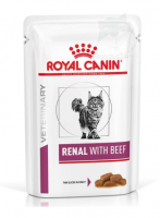 Royal Canin - Renal (RF23) 腎臟獸醫配方 (牛肉味) 貓濕包 85G x12包  訂購大約7個工作天