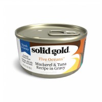 Solid Gold 貓罐 鯖魚+吞拿魚 無穀物配方 3oz