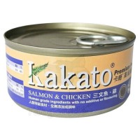 Kakato Salmon & Chicken 三文魚 + 雞 70g