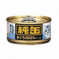 日本純罐貓罐頭 吞拿魚+白飯魚 $198/24罐