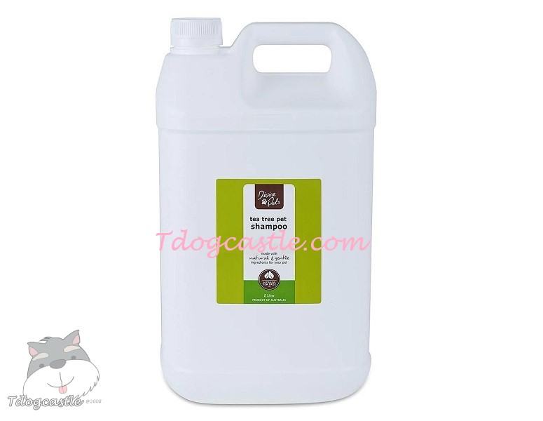 Divine Pets Tea Tree Shampoo 極致清爽洗毛液 5L 大狗堡
